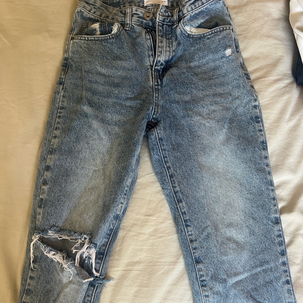 cotton on mom jeans size 4